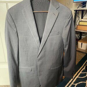 Awearness Kenneth Cole Medium Gray Slim Fit 3 Piece Suit